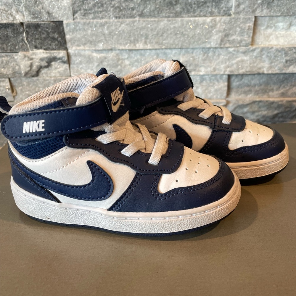 Blue Nike court borough toddler